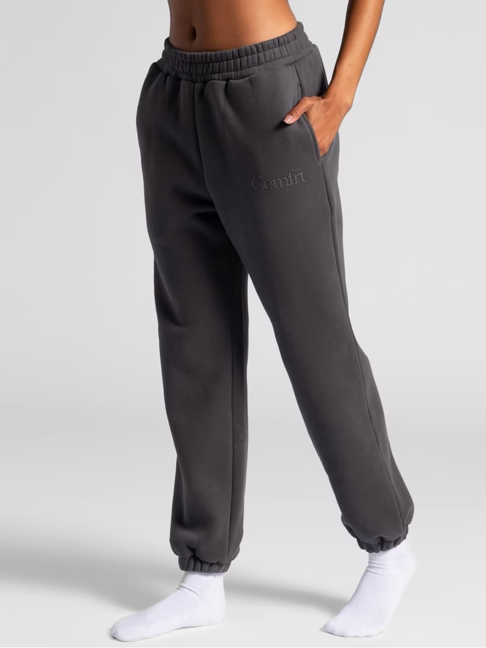 Comfit Women’s Charcoal Track Joggers